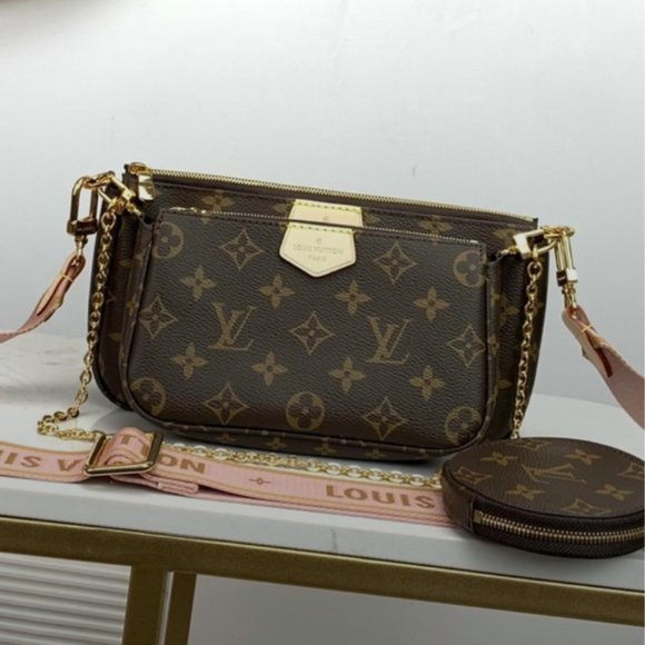 Louis Vuitton Handbags - INVESTMENT New Auth Pink Multi Pochette/Pouchette